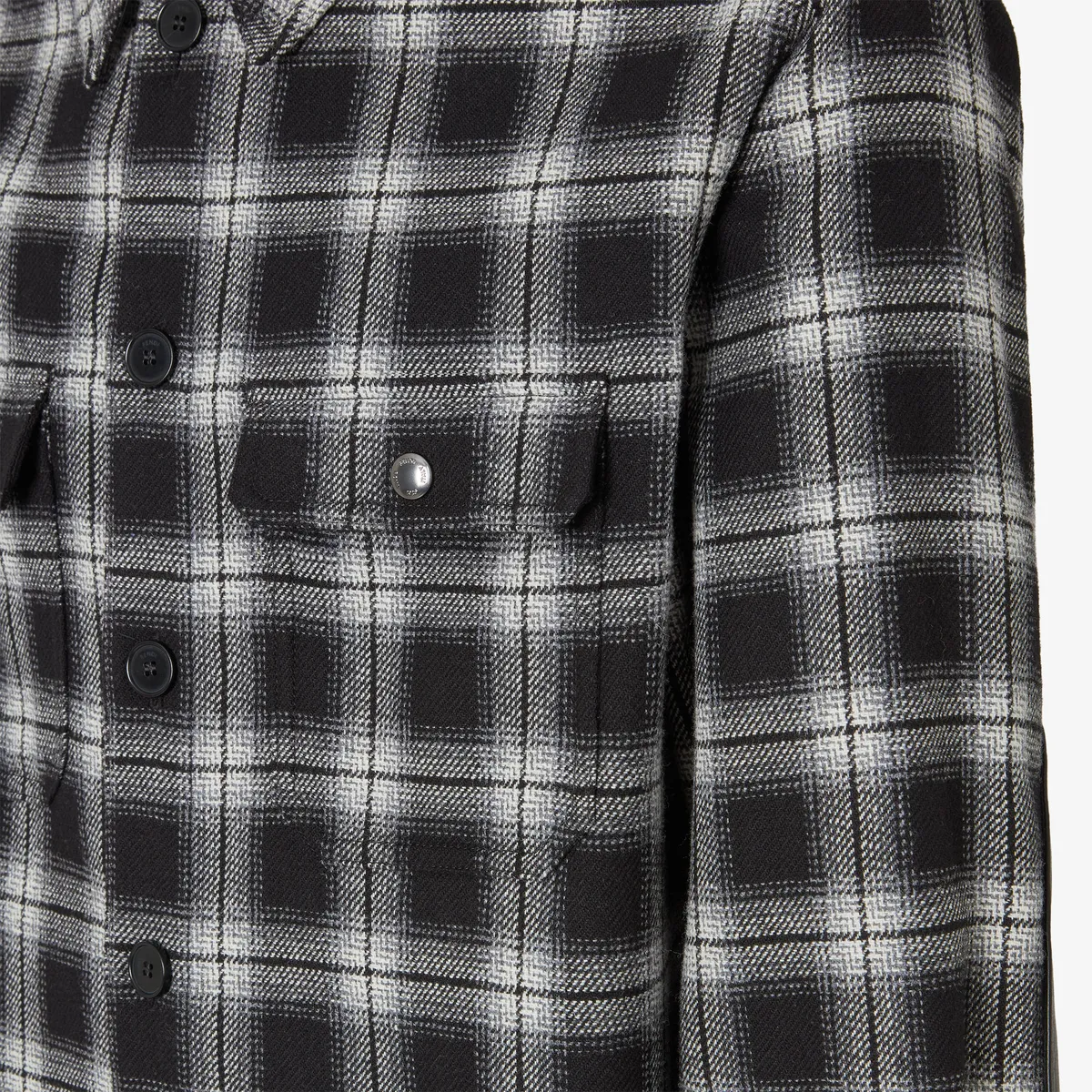 Fendi Check Wool and Wool Felt Jacket | Thumbnail 3