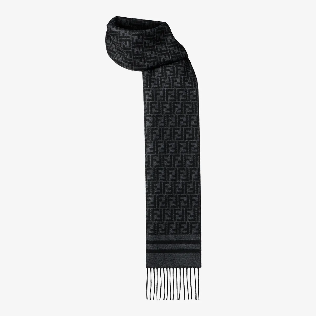 Fendi FF Zucca Wool Scarf | Thumbnail 3