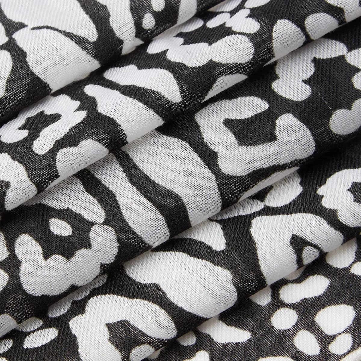 Fendi Jaguar Animalier Print Cashmere Shawl | Thumbnail 2