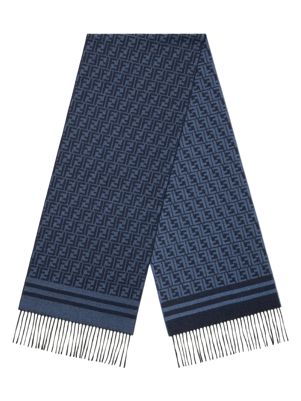 Fendi FF Zucca Wool Scarf
