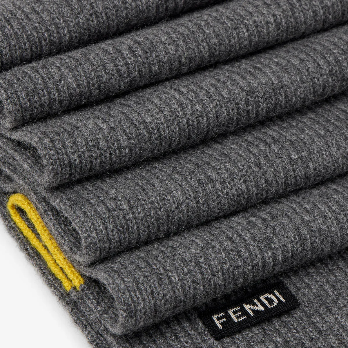 Fendi Melange Cashmere Scarf | Thumbnail 2 Fendi Melange Cashmere Scarf | Thumbnail 2