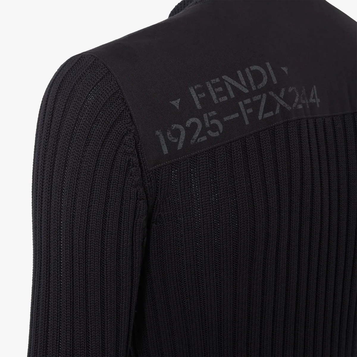 Fendi Rib-Knit Cotton Sweater | Thumbnail 3 Fendi Rib-Knit Cotton Sweater | Thumbnail 3