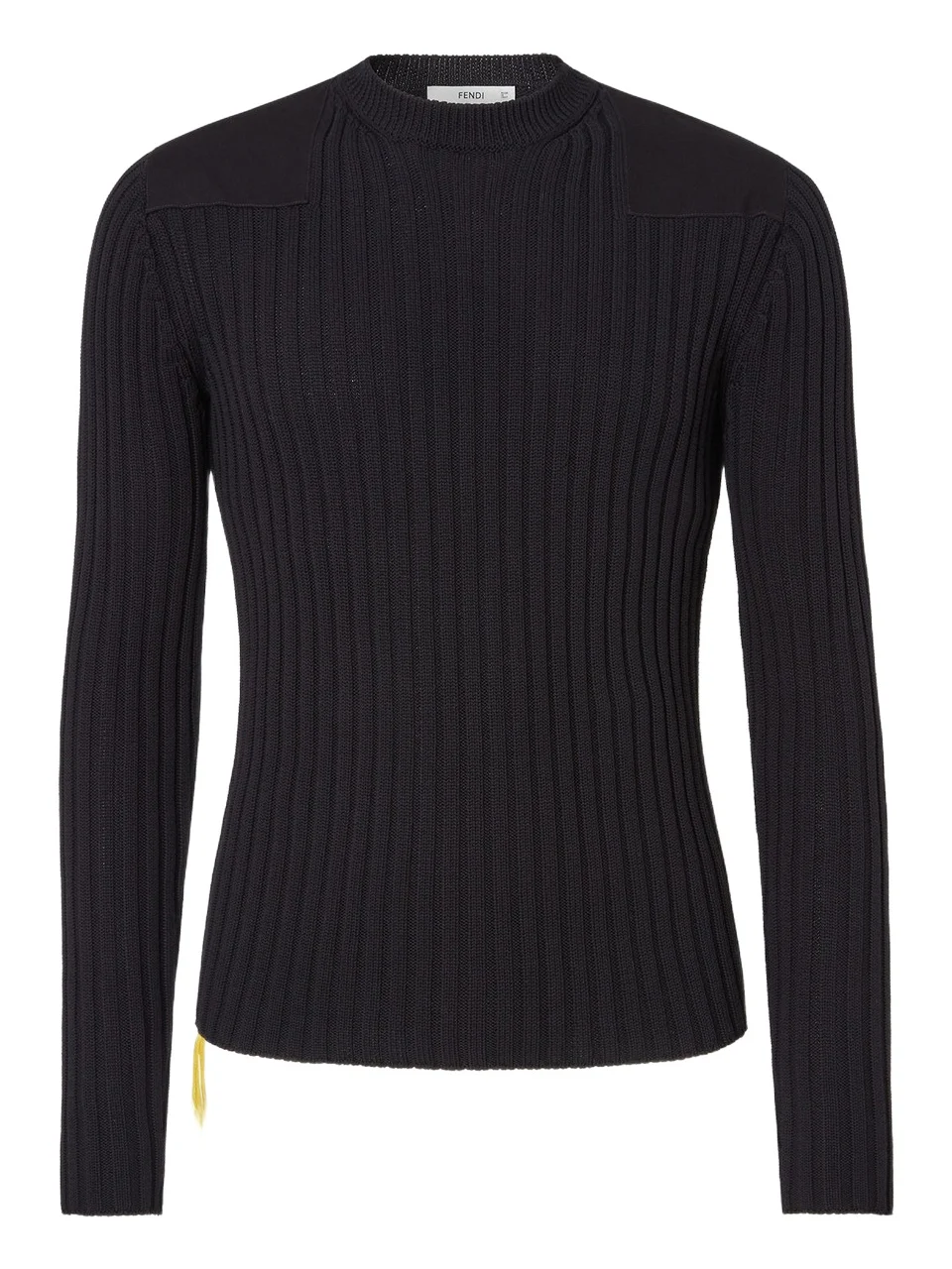 Fendi Rib-Knit Cotton Sweater