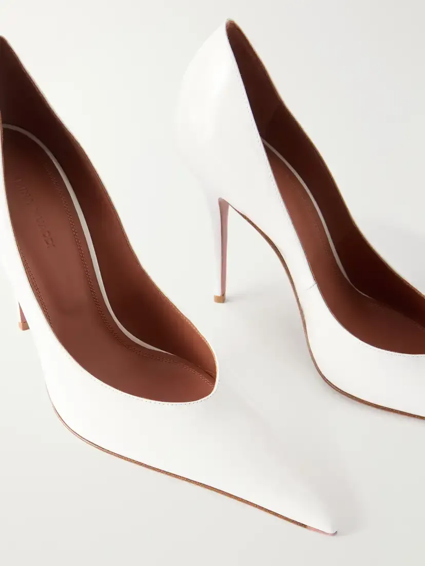 Amina Muaddi Anok 105 Patent-leather Pumps | Thumbnail 5 Amina Muaddi Anok 105 Patent-leather Pumps | Thumbnail 5