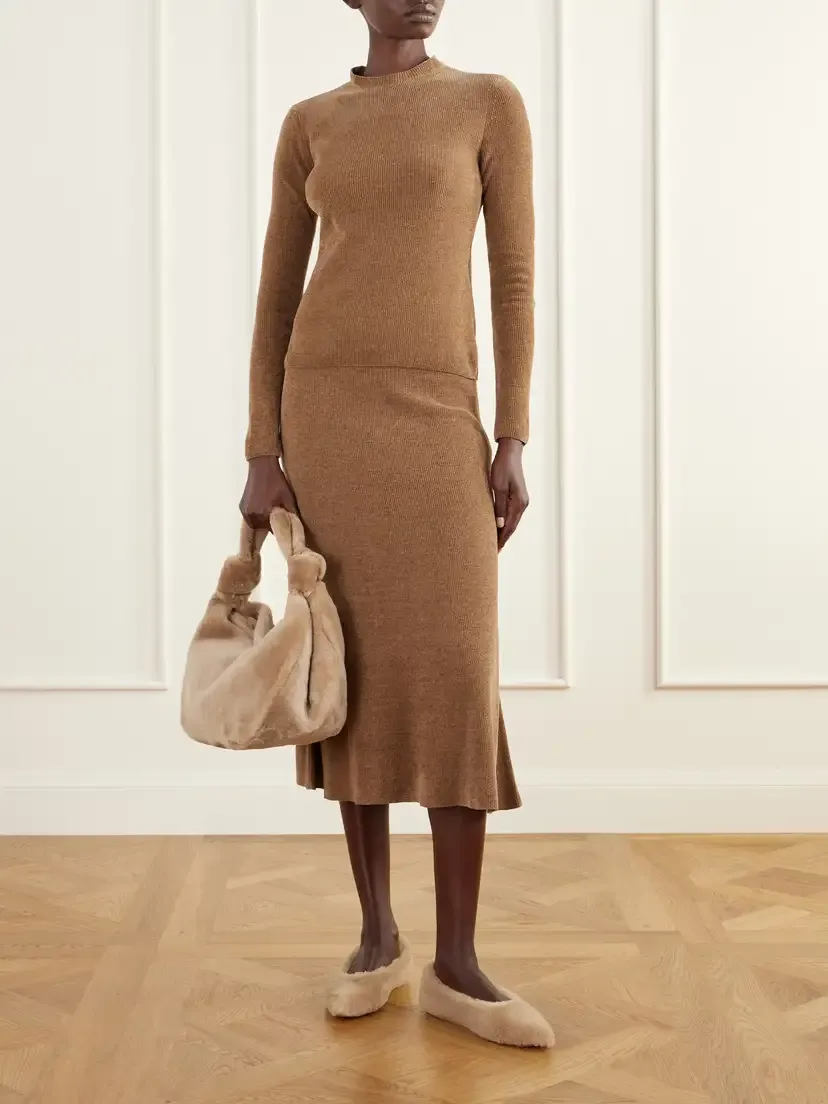 Gabriela Hearst Antonia Shearling Top-handle Bag | Thumbnail 3 Gabriela Hearst Antonia Shearling Top-handle Bag | Thumbnail 3