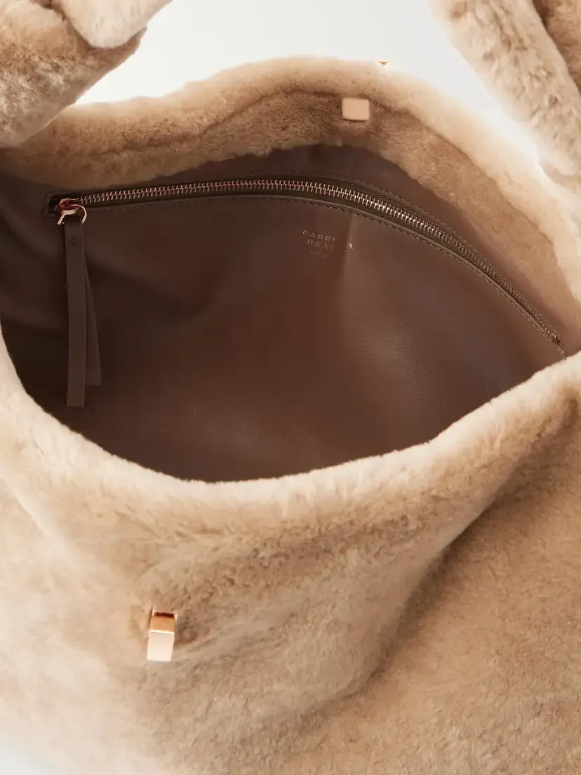 Gabriela Hearst Antonia Shearling Top-handle Bag | Thumbnail 6 Gabriela Hearst Antonia Shearling Top-handle Bag | Thumbnail 6