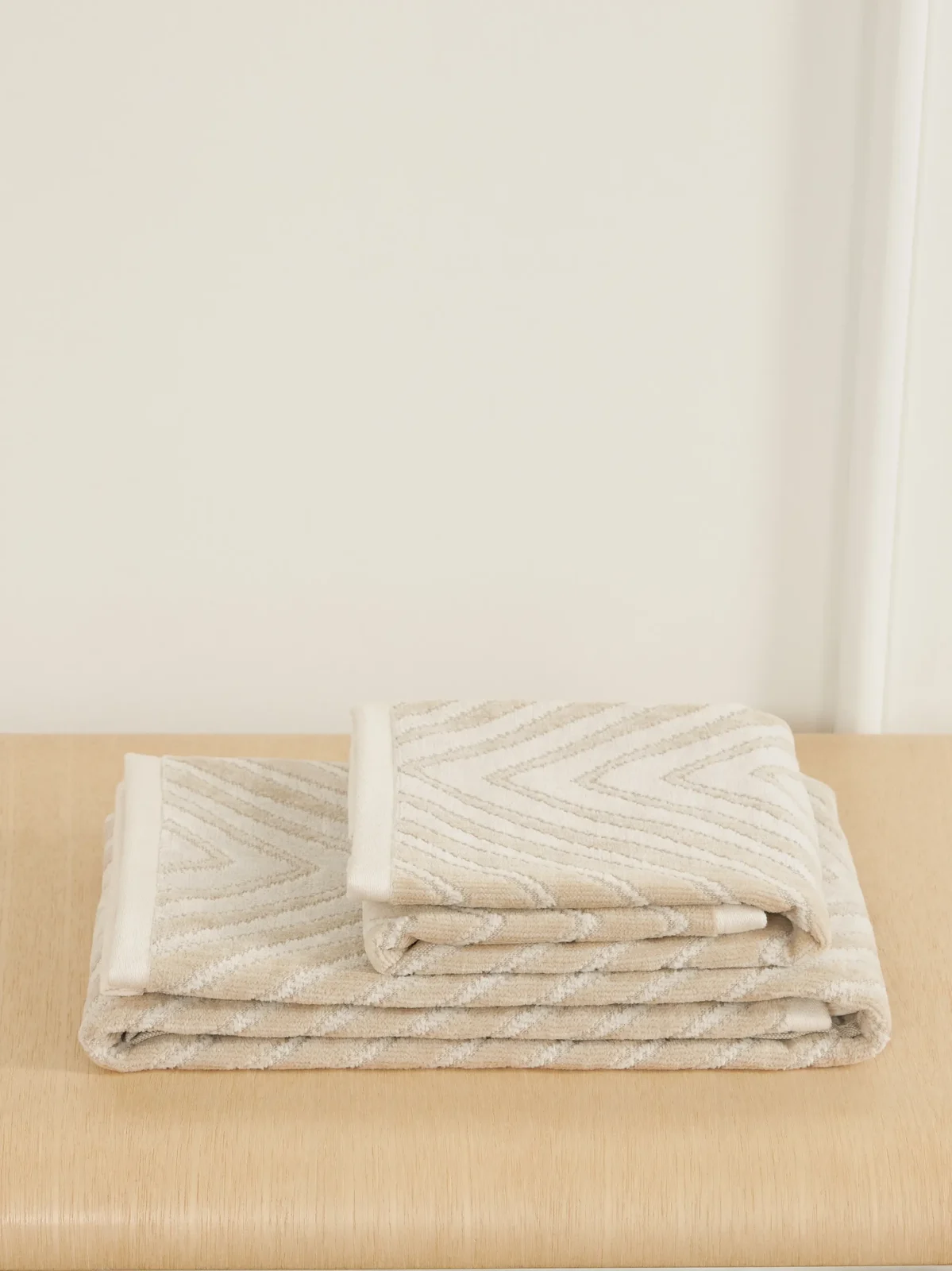 Missoni Home Ziggy Set Of Two Chevron Cotton-terry Towels