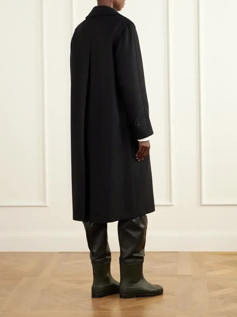 RIER Loden Felted Virgin Wool Coat | Thumbnail 4 RIER Loden Felted Virgin Wool Coat | Thumbnail 4