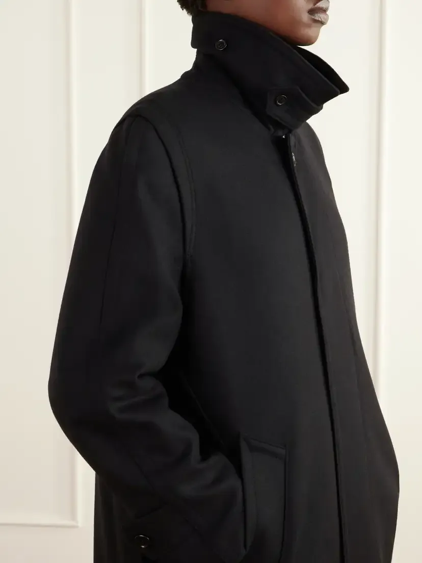 RIER Loden Felted Virgin Wool Coat | Thumbnail 5 RIER Loden Felted Virgin Wool Coat | Thumbnail 5