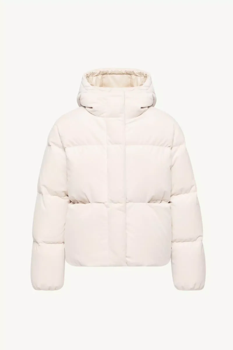 Moncler Enigme Hooded Chenille Short Down Jacket | Thumbnail 2 Moncler Enigme Hooded Chenille Short Down Jacket | Thumbnail 2