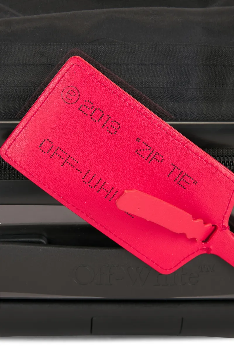 Off-White Quote Arrow Trolley Luggage + Stickers | Thumbnail 7