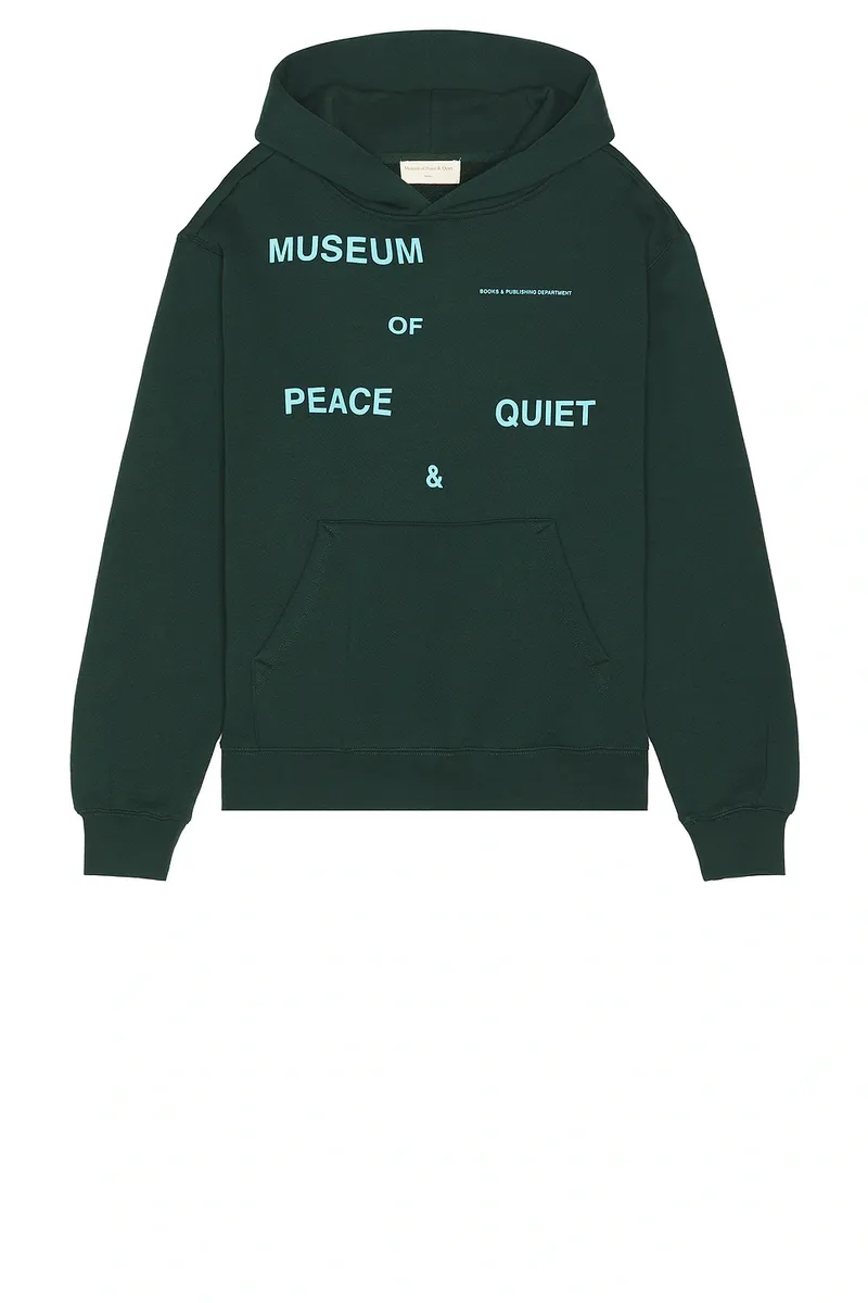 Museum of Peace and Quiet Publishing Dept Hoodie | Thumbnail 4