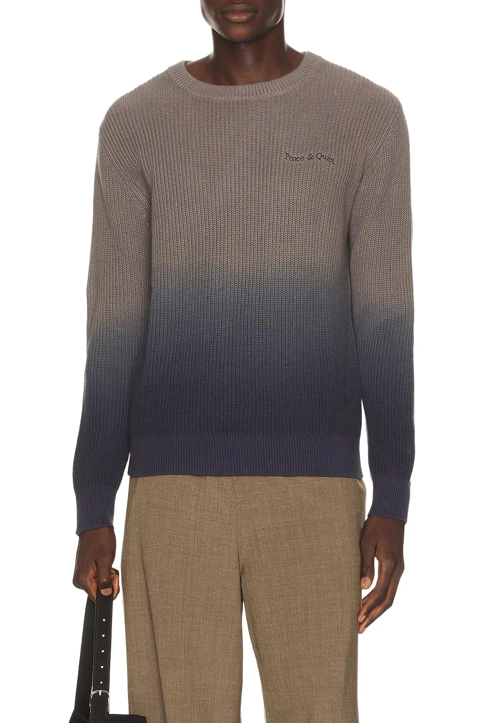 Museum of Peace and Quiet Wordmark Knit Sweater