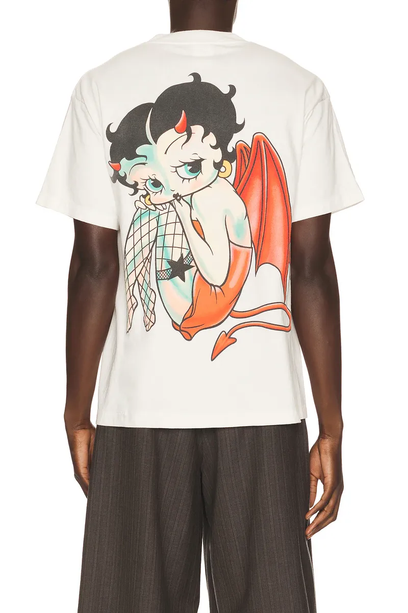SAINT Mxxxxxx X Betty Boop Devil Tee | Thumbnail 2 SAINT Mxxxxxx X Betty Boop Devil Tee | Thumbnail 2