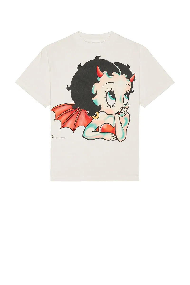 SAINT Mxxxxxx X Betty Boop Devil Tee | Thumbnail 4 SAINT Mxxxxxx X Betty Boop Devil Tee | Thumbnail 4