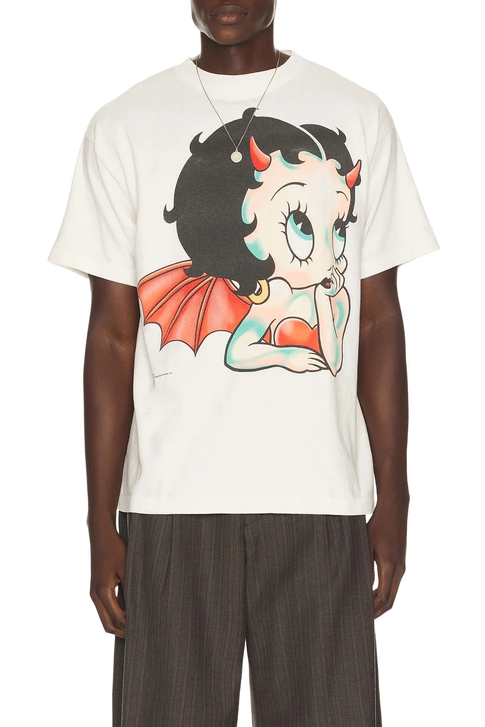 SAINT Mxxxxxx X Betty Boop Devil Tee
