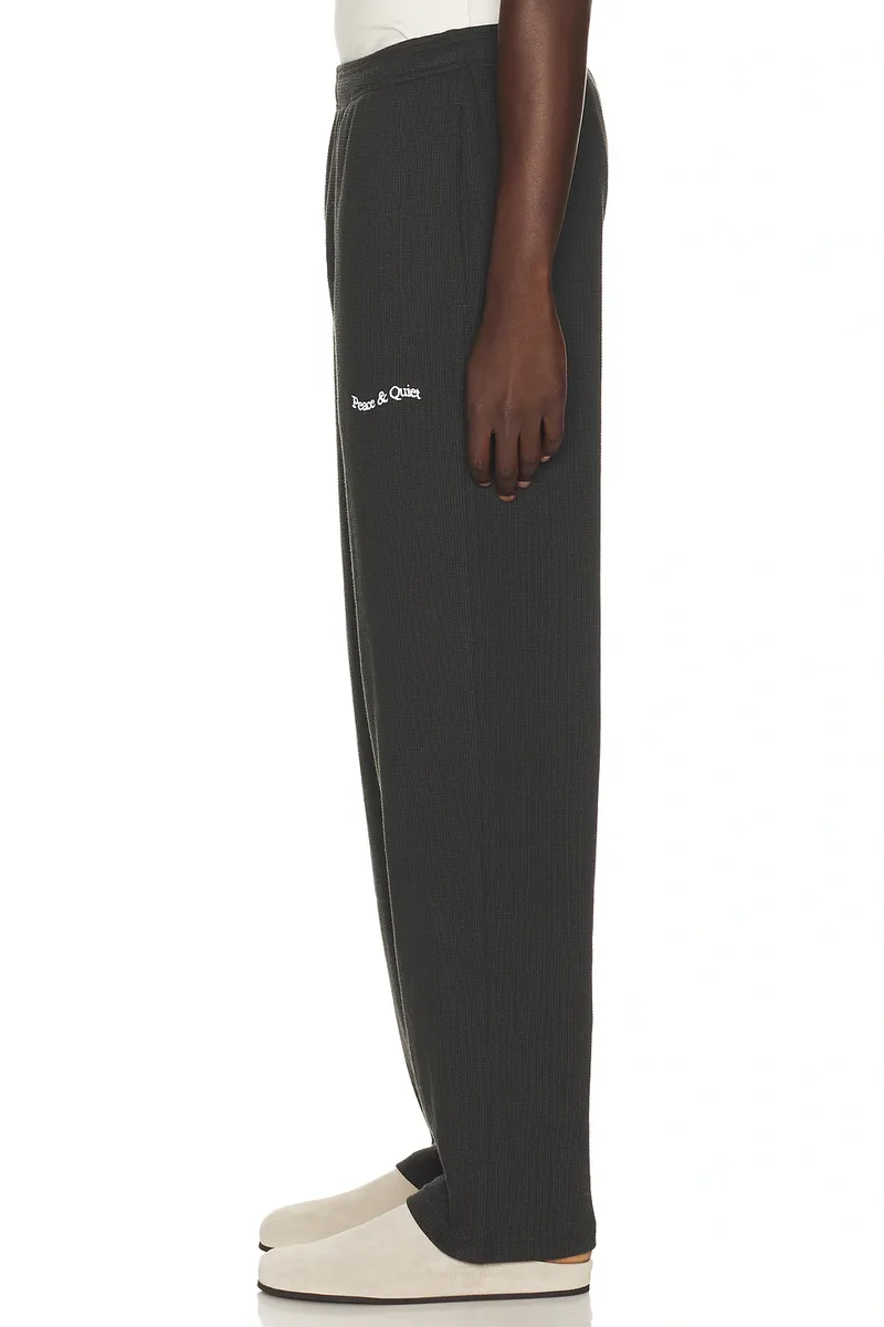Museum of Peace and Quiet Wordmark Waffle Pants | Thumbnail 3