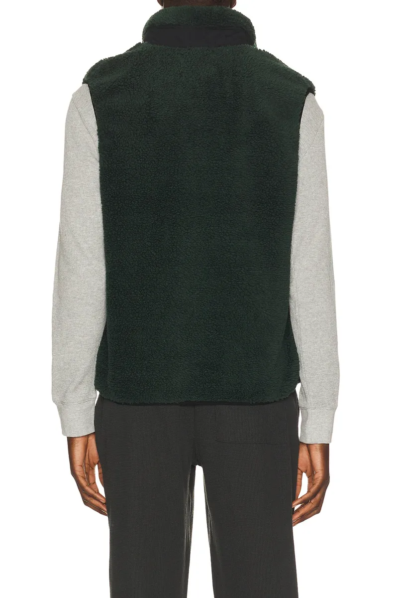Museum of Peace and Quiet Wordmark Sherpa Vest | Thumbnail 2 Museum of Peace and Quiet Wordmark Sherpa Vest | Thumbnail 2