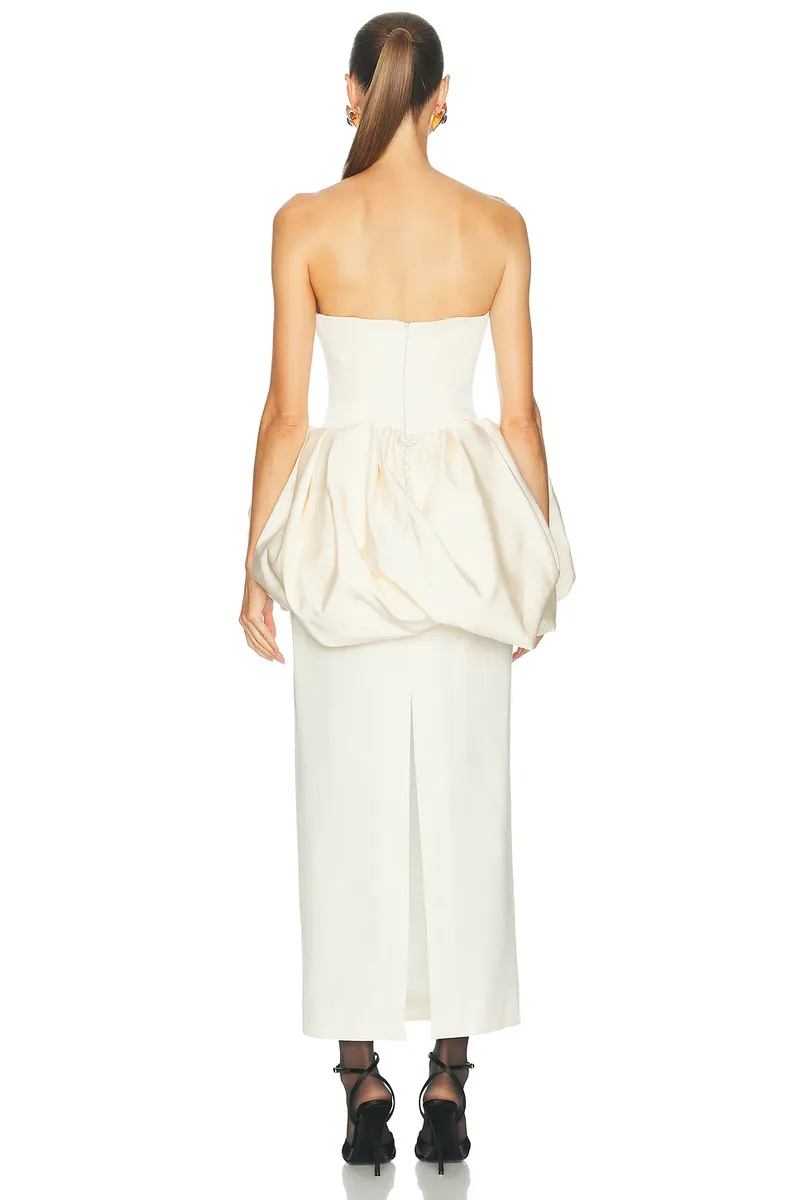 Magda Butrym Strapless Maxi Dress | Thumbnail 3