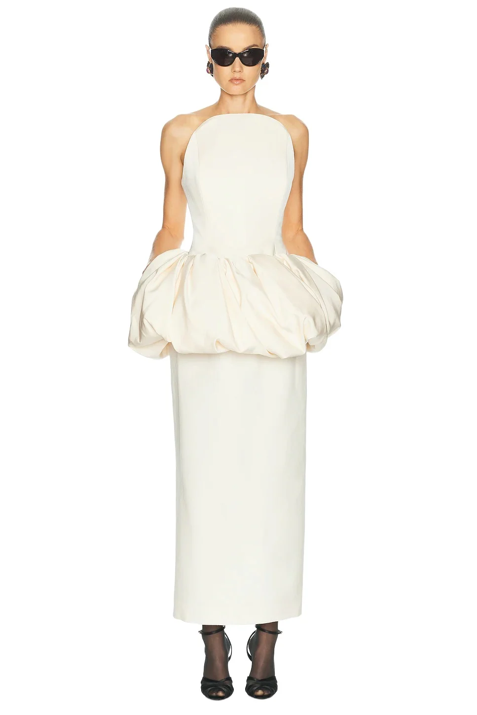 Magda Butrym Strapless Maxi Dress