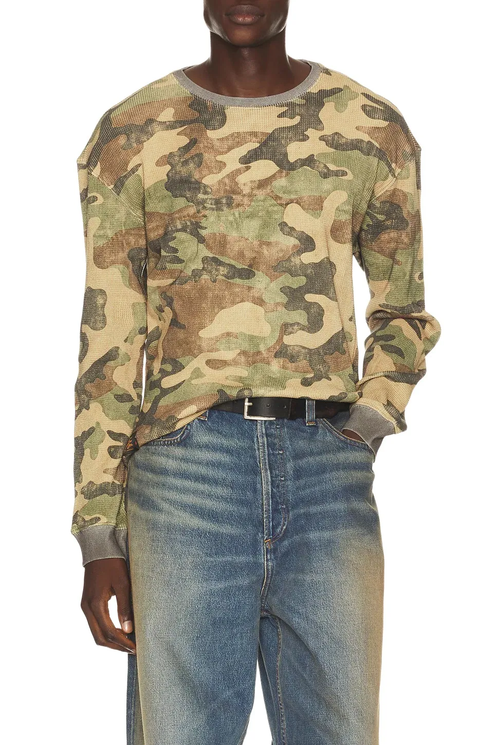 ONE OF THESE DAYS Reversible Woodland Camo Thermal