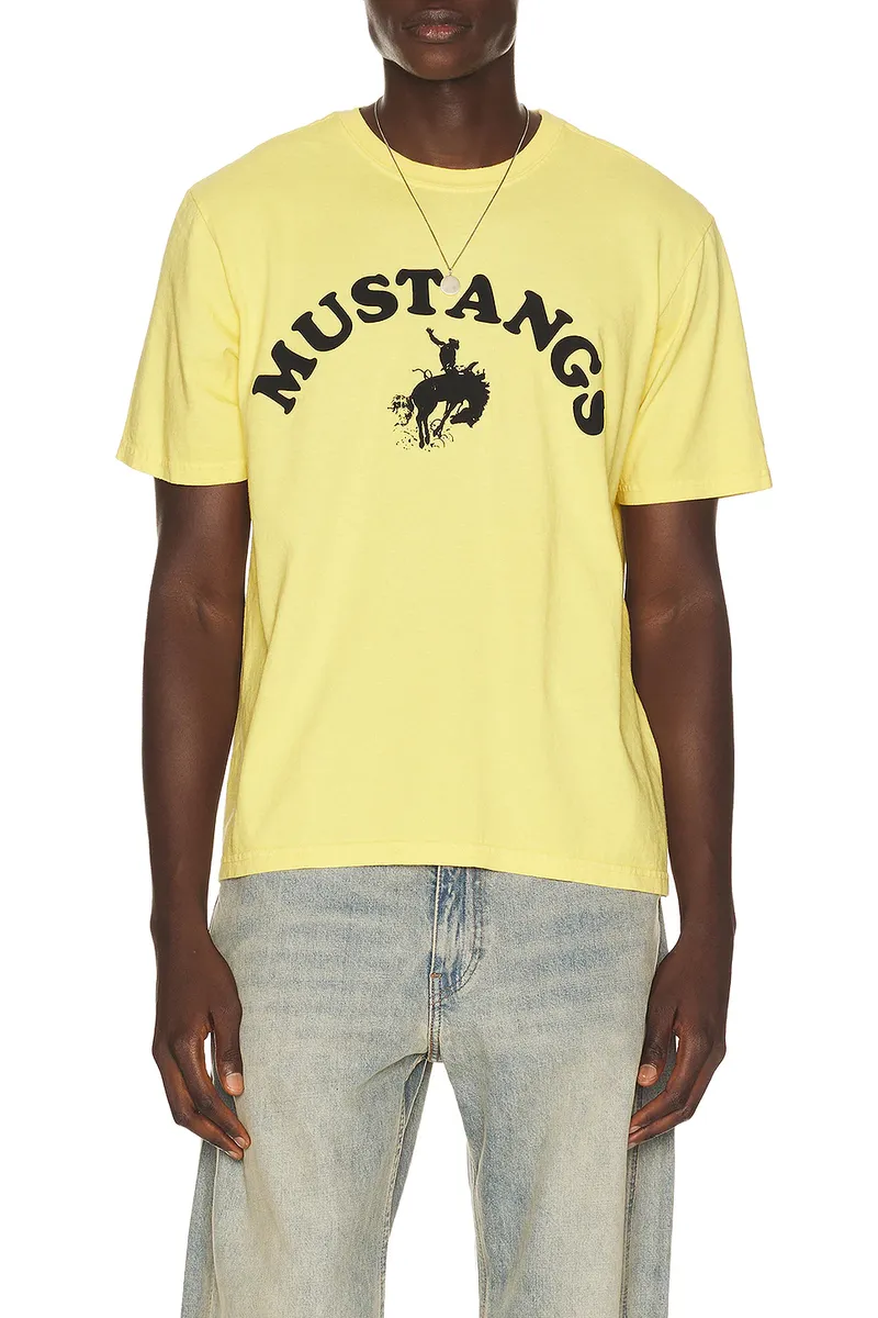 ONE OF THESE DAYS Good Luck Mustangs Tee | Thumbnail 2