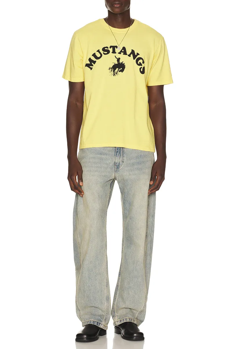ONE OF THESE DAYS Good Luck Mustangs Tee | Thumbnail 3