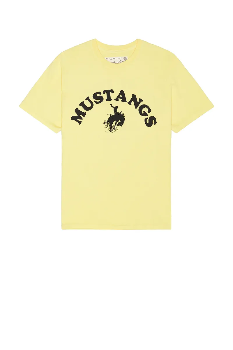 ONE OF THESE DAYS Good Luck Mustangs Tee | Thumbnail 4