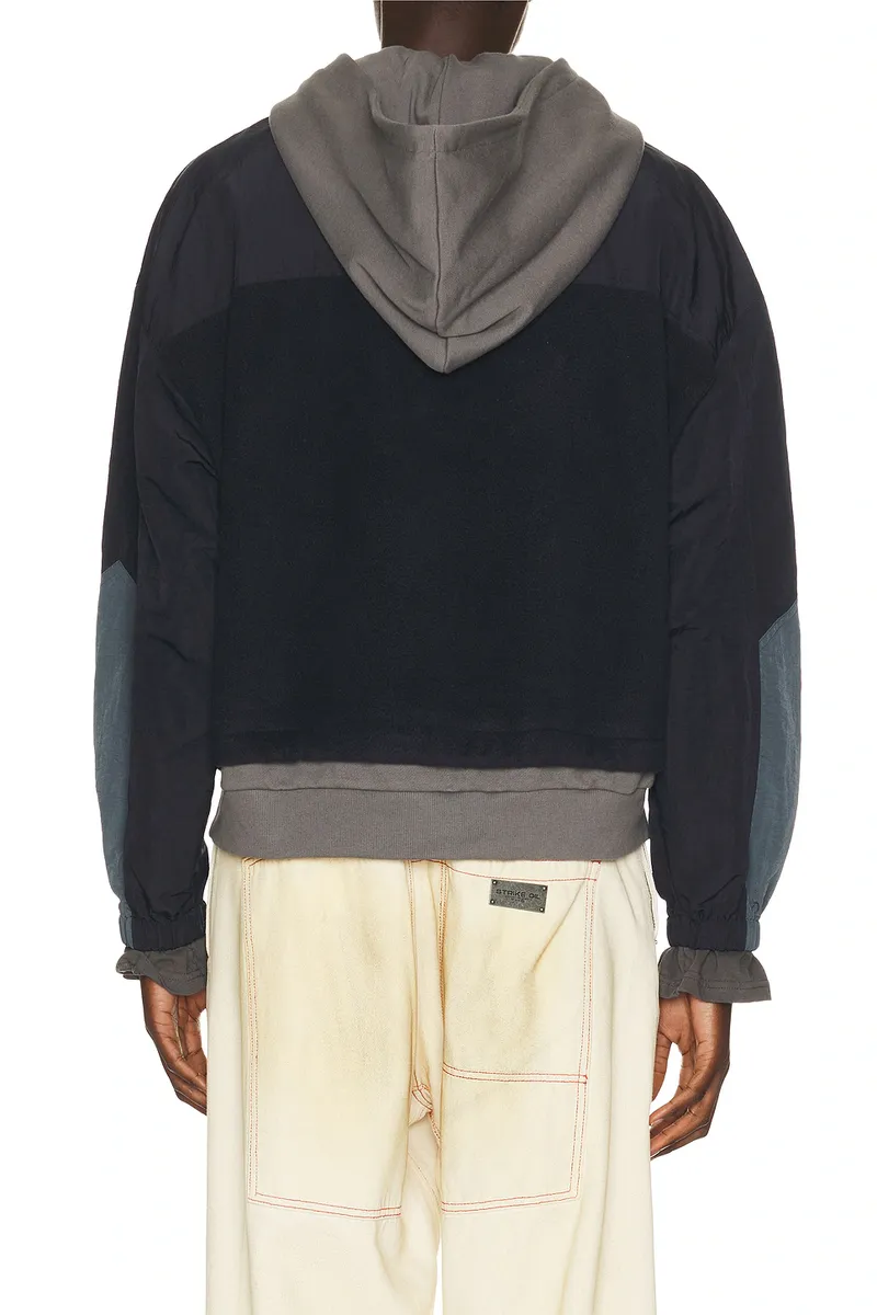 We11Done Layered Fleece Hoodie | Thumbnail 2 We11Done Layered Fleece Hoodie | Thumbnail 2