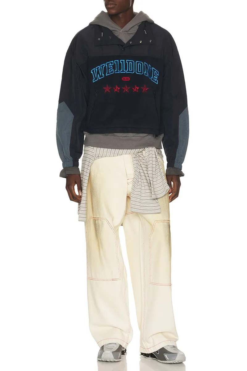 We11Done Layered Fleece Hoodie | Thumbnail 3 We11Done Layered Fleece Hoodie | Thumbnail 3