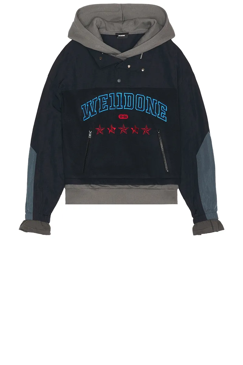 We11Done Layered Fleece Hoodie | Thumbnail 4 We11Done Layered Fleece Hoodie | Thumbnail 4