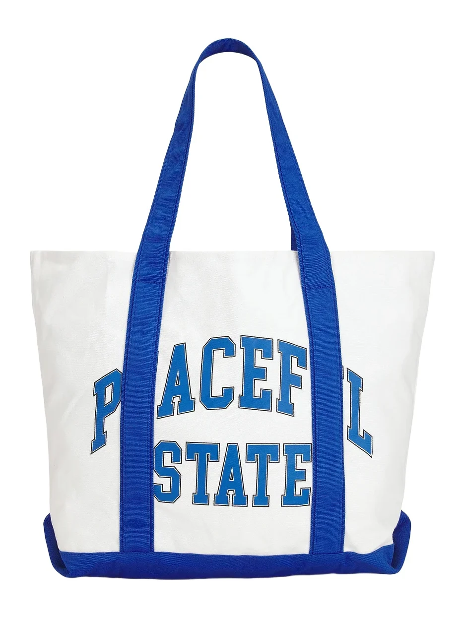 Museum of Peace and Quiet Peaceful Boat Tote
