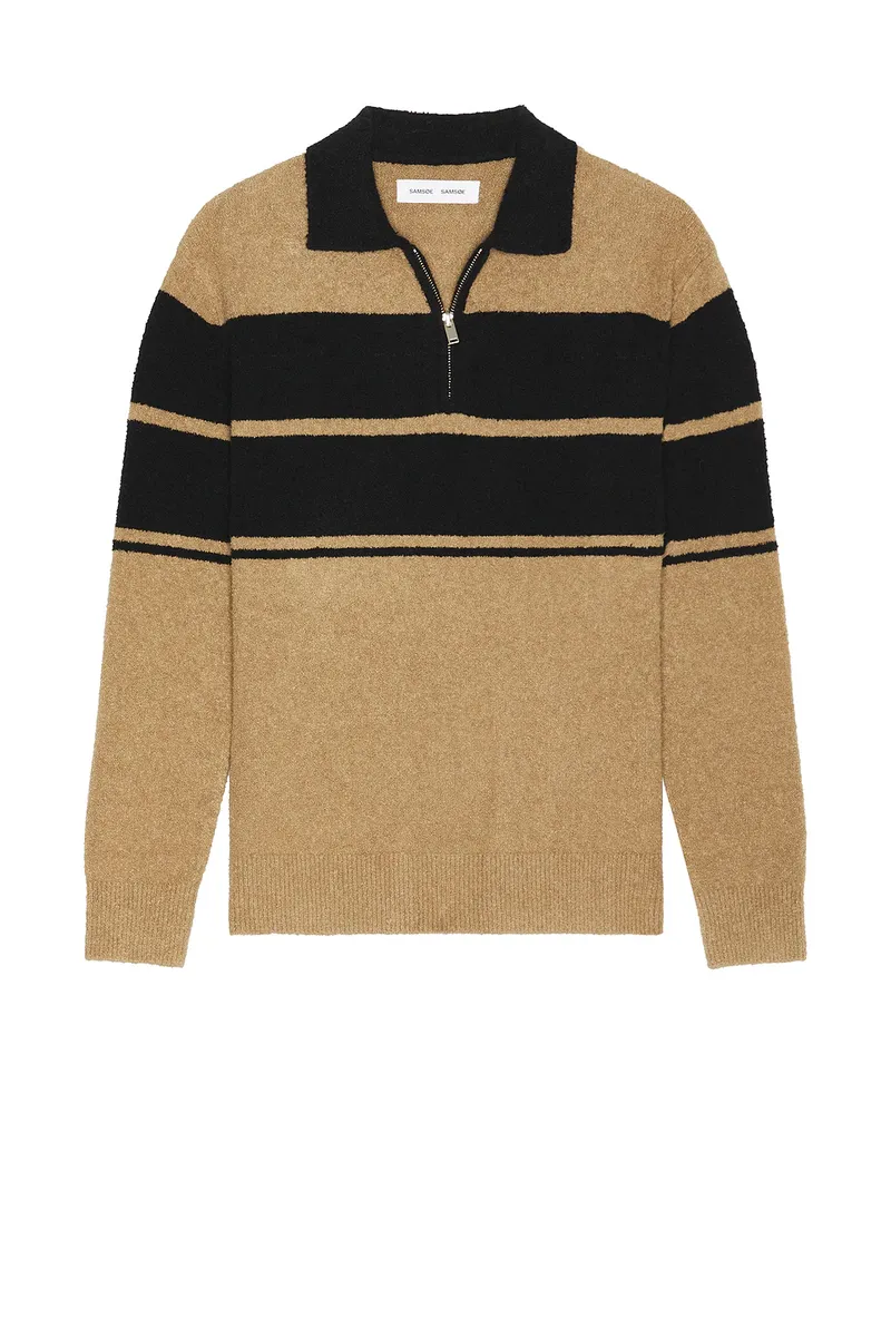 SAMSOE SAMSOE Saqnino Half Zip Polo | Thumbnail 4