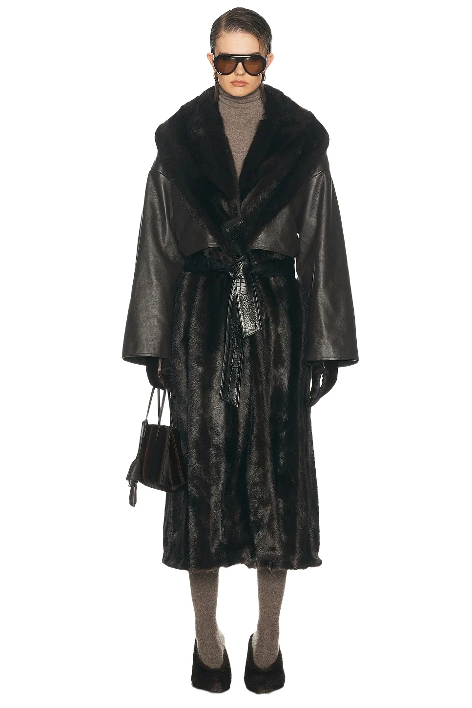 Leather Coat
