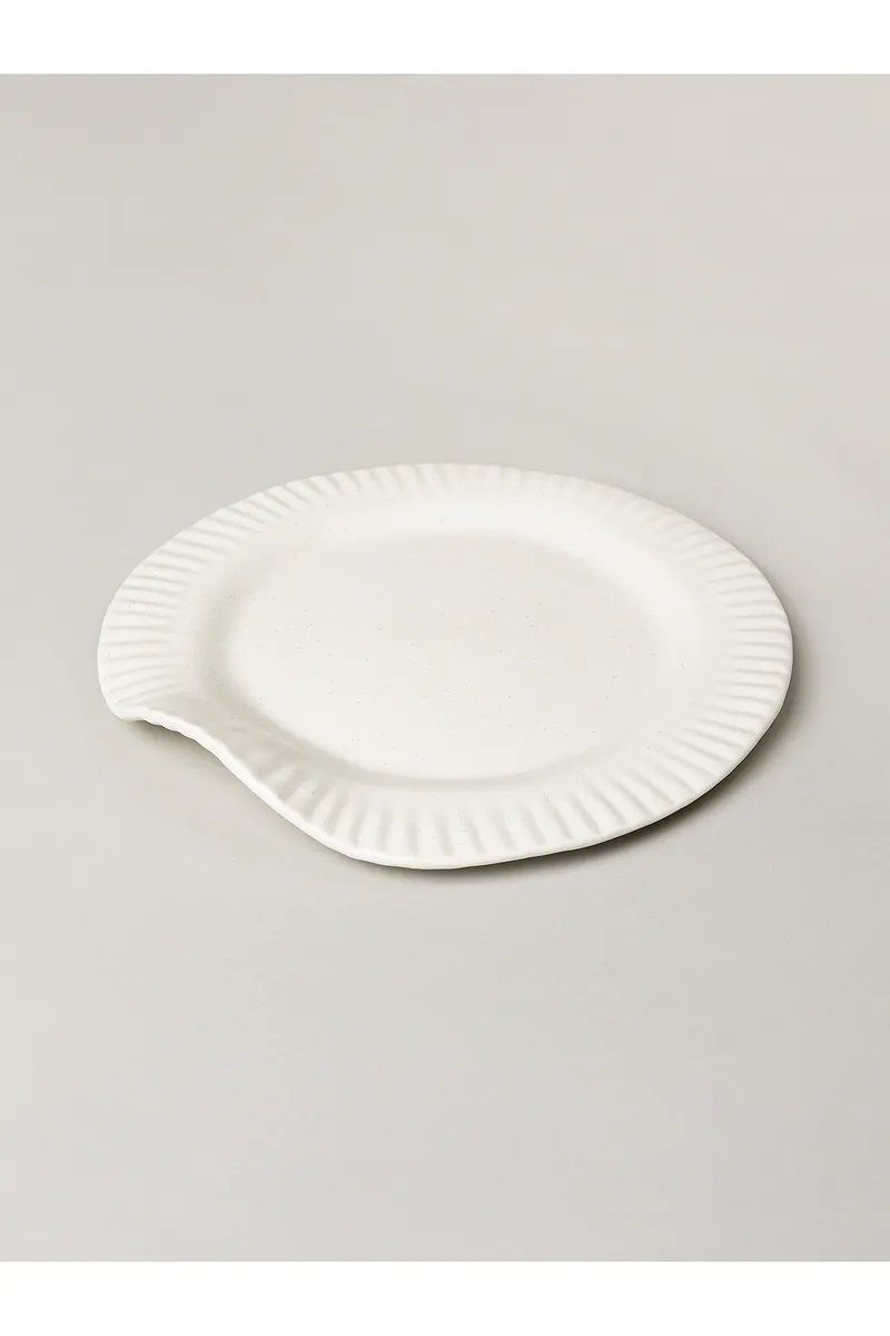 SIN Large Porcelain Paper Plate | Thumbnail 2 SIN Large Porcelain Paper Plate | Thumbnail 2