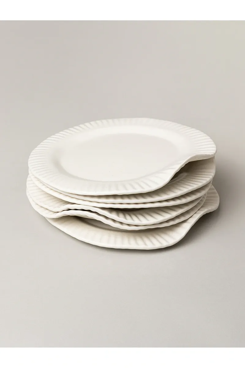SIN Large Porcelain Paper Plate | Thumbnail 3 SIN Large Porcelain Paper Plate | Thumbnail 3
