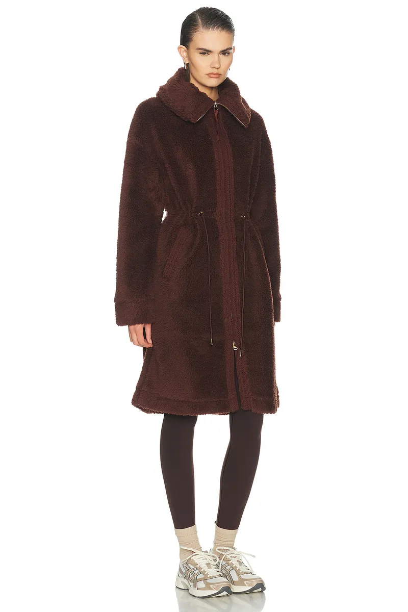 Varley Bennet Long Sherpa Coat | Thumbnail 3 Varley Bennet Long Sherpa Coat | Thumbnail 3