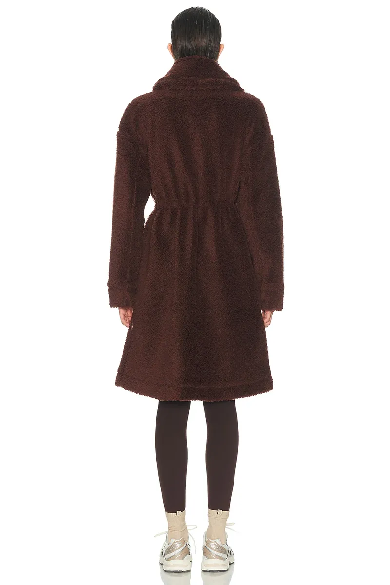 Varley Bennet Long Sherpa Coat | Thumbnail 4 Varley Bennet Long Sherpa Coat | Thumbnail 4