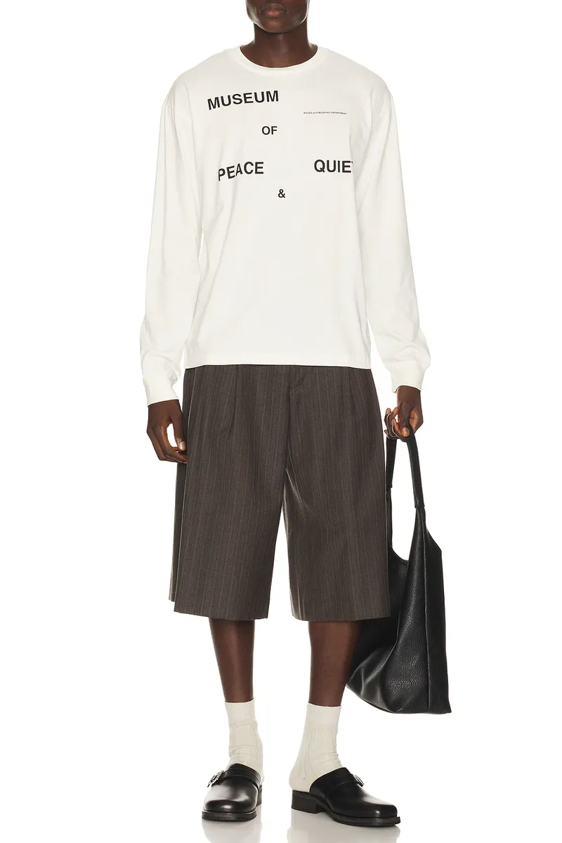 Museum of Peace and Quiet Publishing Dept Long Sleeve Tee | Thumbnail 3