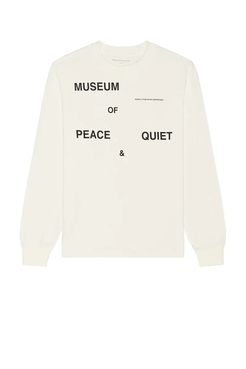 Museum of Peace and Quiet Publishing Dept Long Sleeve Tee | Thumbnail 4