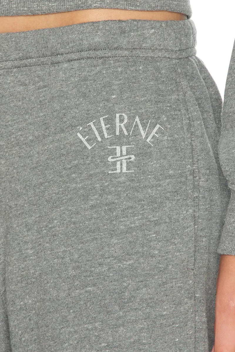 ÉTERNE Boyfriend Pocket Tri Blend Fleece Sweatpant | Thumbnail 7
