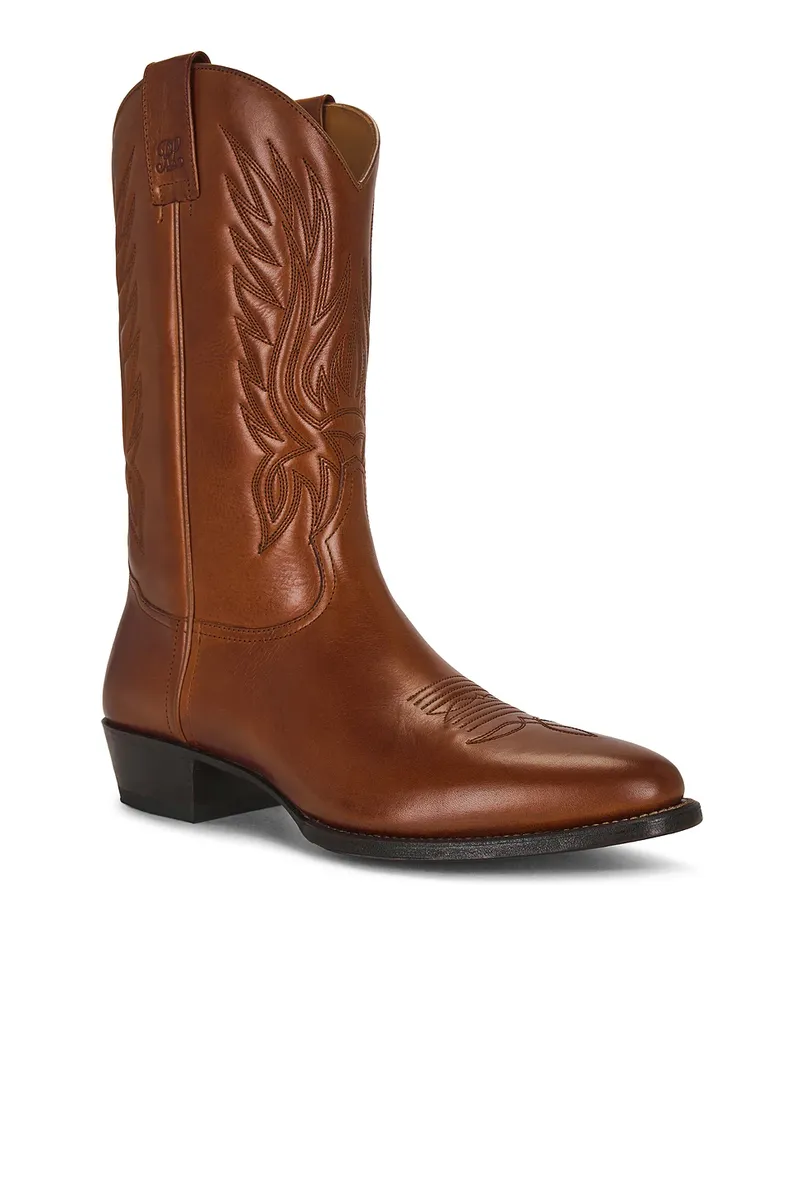 Ralph Lauren Purple Label Burnished Calf Western Boots | Thumbnail 2 Ralph Lauren Purple Label Burnished Calf Western Boots | Thumbnail 2