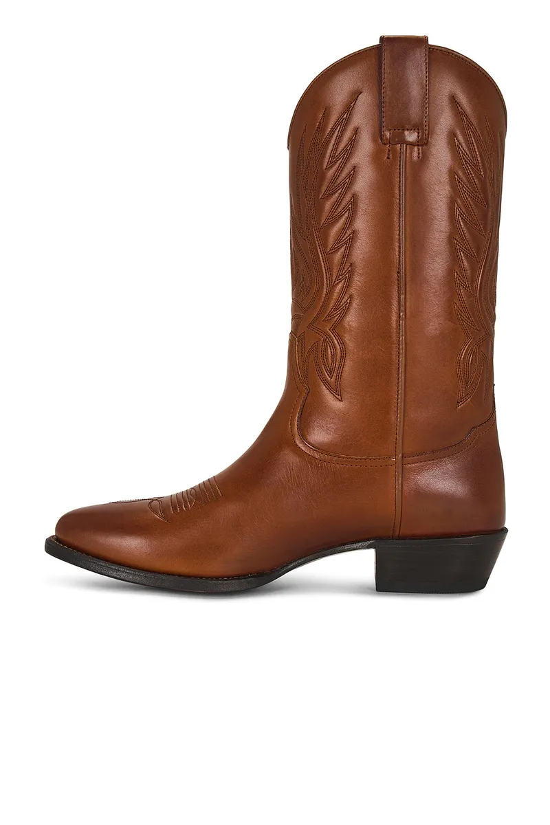 Ralph Lauren Purple Label Burnished Calf Western Boots | Thumbnail 5 Ralph Lauren Purple Label Burnished Calf Western Boots | Thumbnail 5