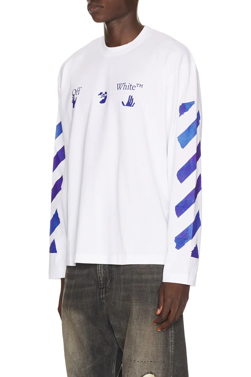 Off-White Bacco Arrow Skate Long Sleeve Tee | Thumbnail 3 Off-White Bacco Arrow Skate Long Sleeve Tee | Thumbnail 3