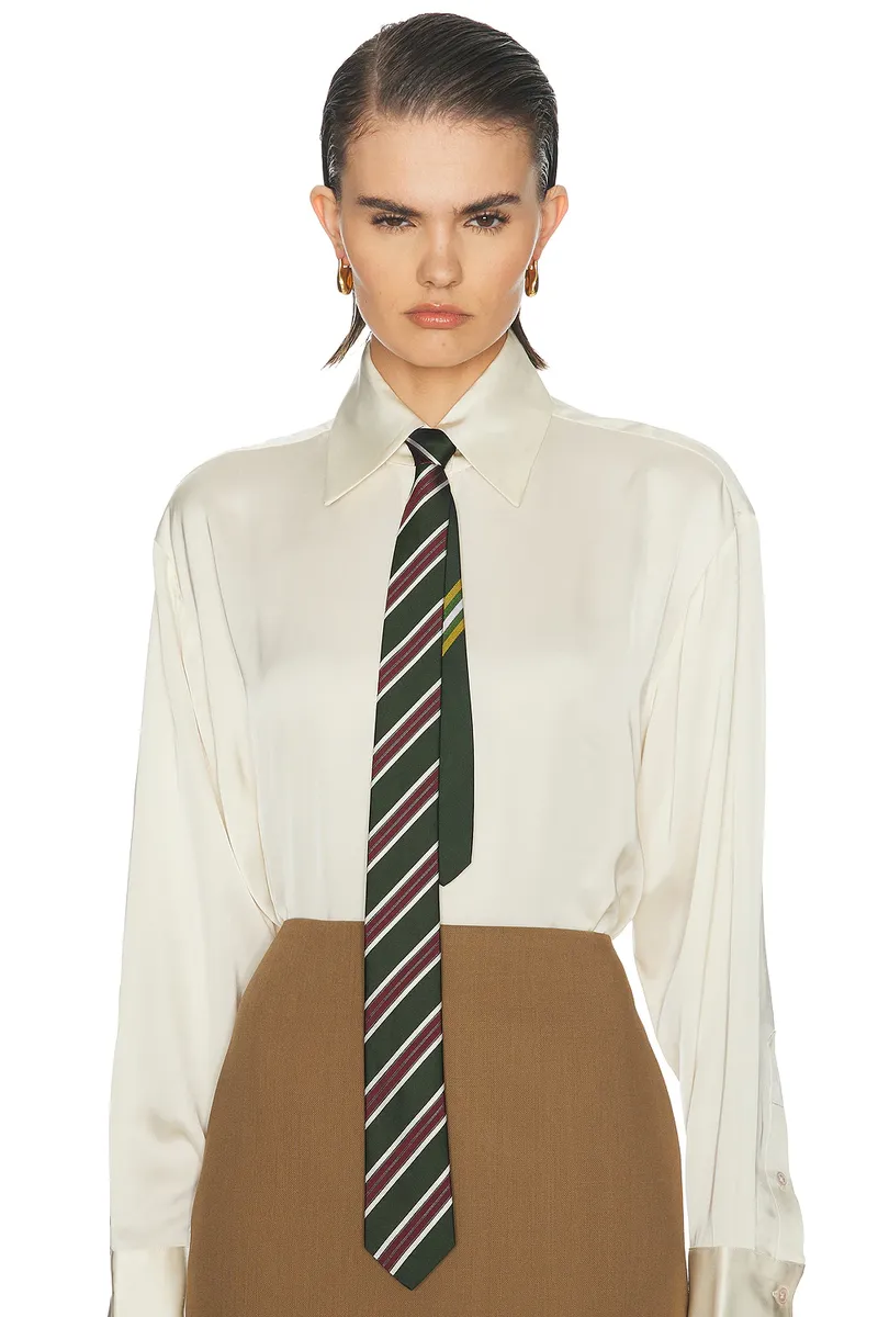 Dries Van Noten Printed Tie | Thumbnail 2 Dries Van Noten Printed Tie | Thumbnail 2