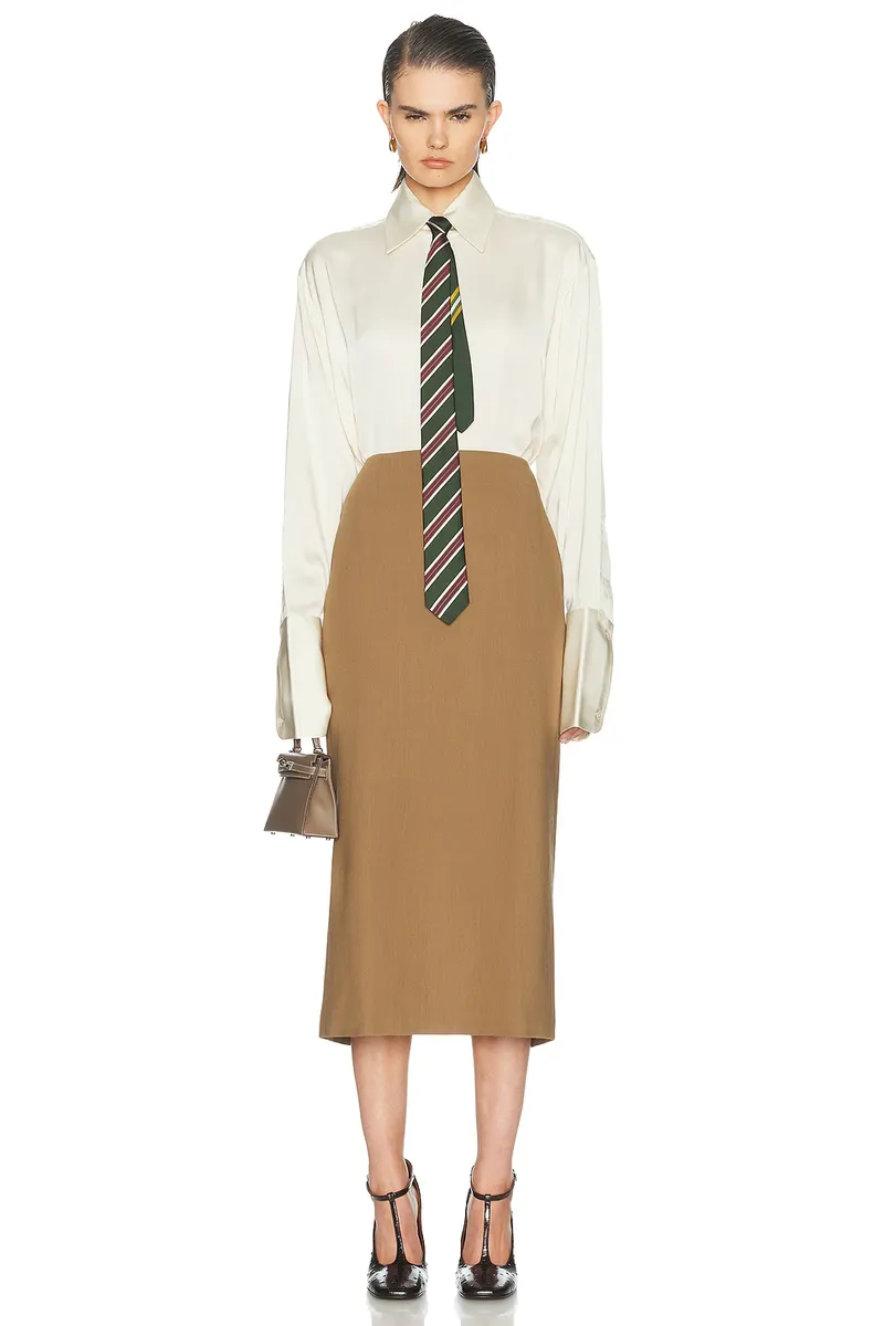 Dries Van Noten Printed Tie | Thumbnail 3 Dries Van Noten Printed Tie | Thumbnail 3