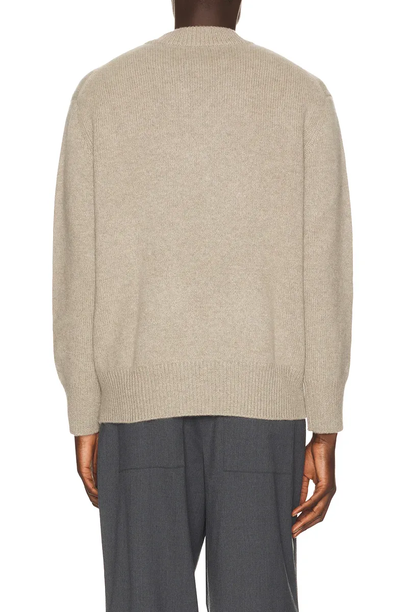 Soft Goat V Neck Sweater | Thumbnail 2
