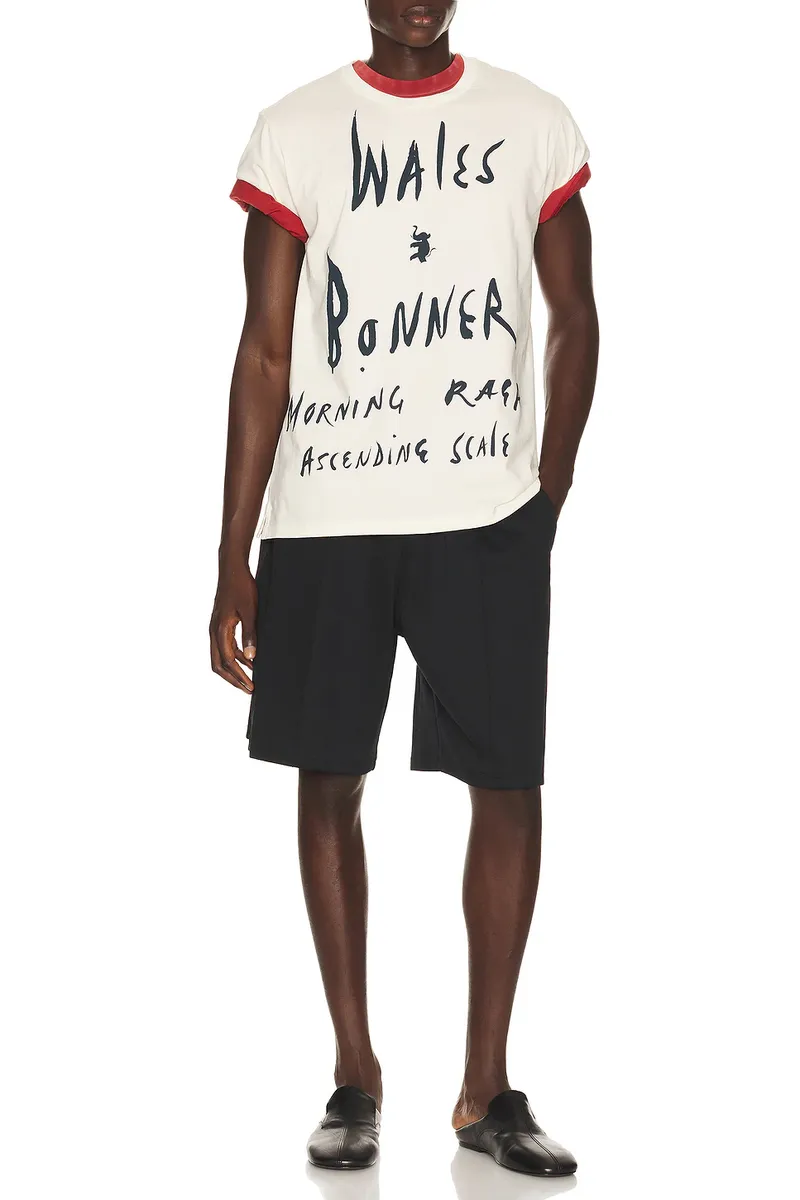 Wales Bonner Raga Tee Shirt | Thumbnail 3 Wales Bonner Raga Tee Shirt | Thumbnail 3