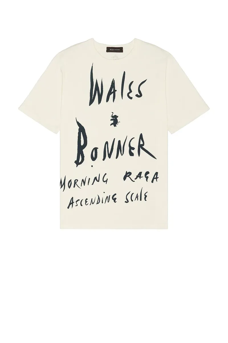 Wales Bonner Raga Tee Shirt | Thumbnail 4 Wales Bonner Raga Tee Shirt | Thumbnail 4
