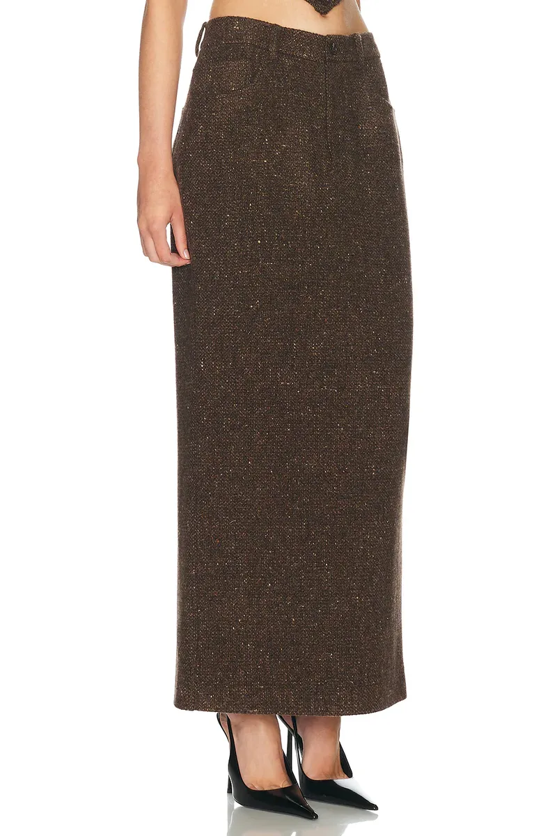 Ralph Lauren Collection Textured Tweed Maxi Pencil Skirt | Thumbnail 2 Ralph Lauren Collection Textured Tweed Maxi Pencil Skirt | Thumbnail 2